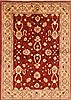 Pishavar Red Hand Knotted 57 X 80  Area Rug 250-20388 Thumb 0