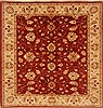 Pishavar Red Hand Knotted 54 X 66  Area Rug 250-20392 Thumb 0