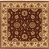 Chobi Brown Square Hand Knotted 82 X 82  Area Rug 250-20395 Thumb 0