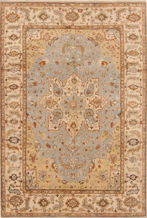 Serapi Grey Hand Knotted 49 X 71  Area Rug 250-20399 Image 0