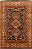 Kazak Blue Hand Knotted 410 X 75 Area Rug 250-20403 Thumb 0