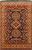 Kazak Blue Hand Knotted 410 X 75  Area Rug 250-20403 Thumb 0