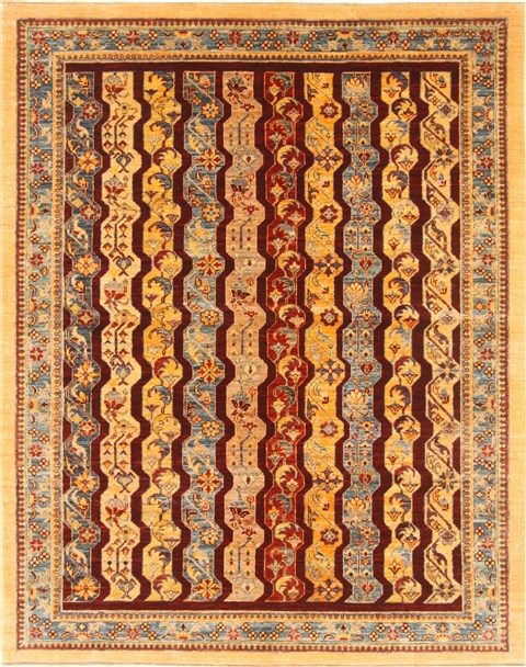 Kazak Beige Hand Knotted 51 X 64  Area Rug 250-20433 Image 0