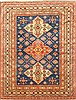 Kazak Blue Hand Knotted 50 X 65  Area Rug 250-20449 Thumb 0