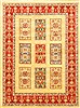 Pishavar Yellow Hand Knotted 50 X 69 Area Rug 250-20456 Thumb 0
