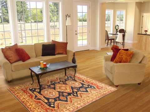 Kazak Yellow Hand Knotted 410 X 72 Area Rug 250-20457 Image 5