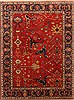 Heriz Red Hand Knotted 51 X 69  Area Rug 250-20465 Thumb 0