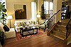 Heriz Blue Hand Knotted 50 X 69 Area Rug 250-20468 Thumb 4