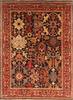 Heriz Blue Hand Knotted 50 X 69 Area Rug 250-20468 Thumb 0