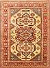 Kazak Yellow Hand Knotted 410 X 67  Area Rug 250-20485 Thumb 0