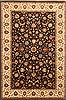 Kashan Black Hand Knotted 41 X 62  Area Rug 250-20494 Thumb 0
