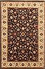 Kashan Black Hand Knotted 41 X 62 Area Rug 250-20494 Thumb 0