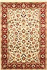 Kashan Red Hand Knotted 41 X 60 Area Rug 250-20495 Thumb 0