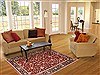 Kashan Red Hand Knotted 40 X 60 Area Rug 250-20498 Thumb 5