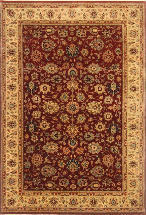 Kashan Red Hand Knotted 40 X 511 Area Rug 250-20506 Image 0