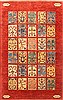 Bakhtiar Red Hand Knotted 310 X 61  Area Rug 250-20514 Thumb 0