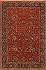 Tabriz Red Hand Knotted 40 X 60 Area Rug 250-20519 Thumb 0