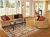 Kashan Beige Hand Knotted 41 X 61  Area Rug 250-20528 Thumb 5