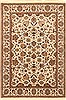Kashan Beige Hand Knotted 41 X 61  Area Rug 250-20528 Thumb 0