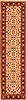 Sarouk Beige Runner Hand Knotted 27 X 101  Area Rug 100-20530 Thumb 0