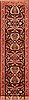 Mehravan Red Runner Hand Knotted 2'8" X 10'9"  Area Rug 100-20536