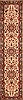 Tabriz Cream Runner Hand Knotted 24 X 100  Area Rug 100-20540 Thumb 0