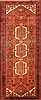 Shahsavan Red Runner Hand Knotted 40 X 911  Area Rug 253-20553 Thumb 0