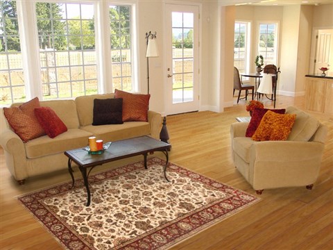 Kashan Beige Hand Knotted 311 X 62 Area Rug 250-20592 Image 5