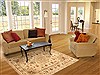 Kashan Beige Hand Knotted 39 X 59 Area Rug 250-20593 Thumb 5