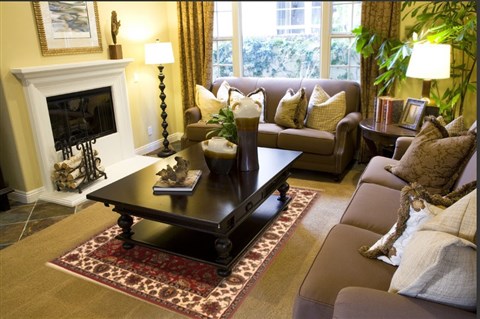 Kashan Red Hand Knotted 41 X 60  Area Rug 250-20596 Image 3