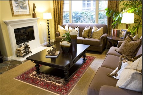 Kashmar Beige Hand Knotted 41 X 60 Area Rug 250-20598 Image 3