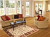 Kashan Beige Hand Knotted 41 X 62 Area Rug 250-20601 Thumb 5