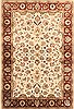 Kashan Beige Hand Knotted 41 X 62 Area Rug 250-20601 Thumb 0