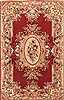 Tabriz Red Hand Knotted 39 X 59 Area Rug 250-20605 Thumb 0