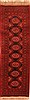 Kunduz Red Runner Hand Knotted 3'1" X 9'7"  Area Rug 100-20606