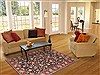 Sino-Persian Blue Hand Knotted 39 X 59 Area Rug 250-20607 Thumb 5