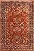 Sarouk Brown Hand Knotted 41 X 511  Area Rug 250-20611 Thumb 0