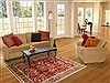 Sarouk Red Hand Knotted 311 X 59 Area Rug 250-20613 Thumb 5