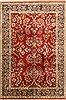 Sarouk Red Hand Knotted 311 X 59  Area Rug 250-20613 Thumb 0