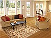Kashan Beige Hand Knotted 40 X 61 Area Rug 250-20626 Thumb 5