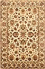 Kashan Beige Hand Knotted 40 X 61  Area Rug 250-20626 Thumb 0