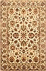 Kashan Beige Hand Knotted 40 X 61 Area Rug 250-20626 Thumb 0