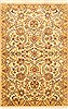 Agra Beige Hand Knotted 40 X 60  Area Rug 250-20632 Thumb 0