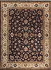 Jaipur Black Hand Knotted 91 X 122  Area Rug 300-20642 Thumb 0