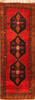 Kazak Red Runner Hand Knotted 3'8" X 9'10"  Area Rug 100-20651