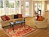 Shirvan Red Hand Knotted 51 X 70  Area Rug 250-20658 Thumb 5
