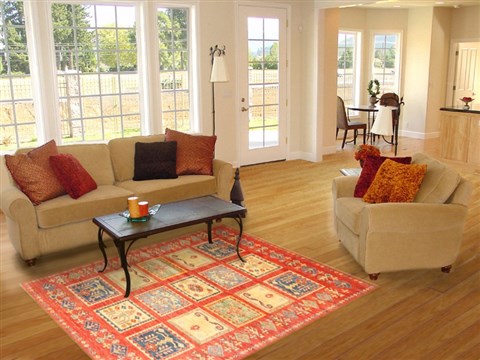 Kazak Red Hand Knotted 410 X 67  Area Rug 250-20659 Image 5
