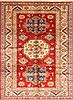 Kazak Red Hand Knotted 50 X 68 Area Rug 250-20660 Thumb 0