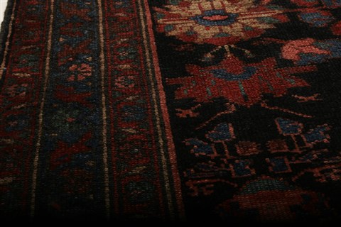 Hamedan Blue Hand Knotted 42 X 68 Area Rug 250-20684 Image 4