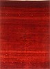 Gabbeh Red Hand Knotted 50 X 69  Area Rug 250-20699 Thumb 0